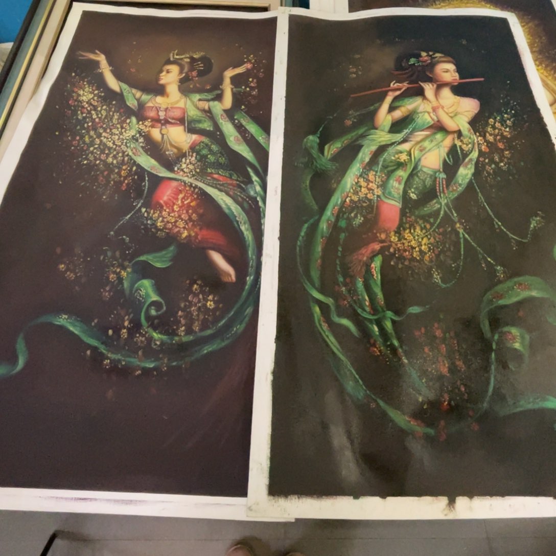 油画菲*油画作品欣赏60.120画芯