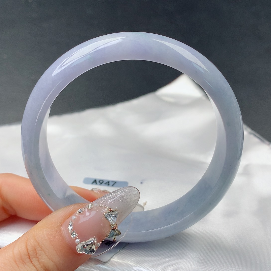 翡翠手镯未镶嵌47正59