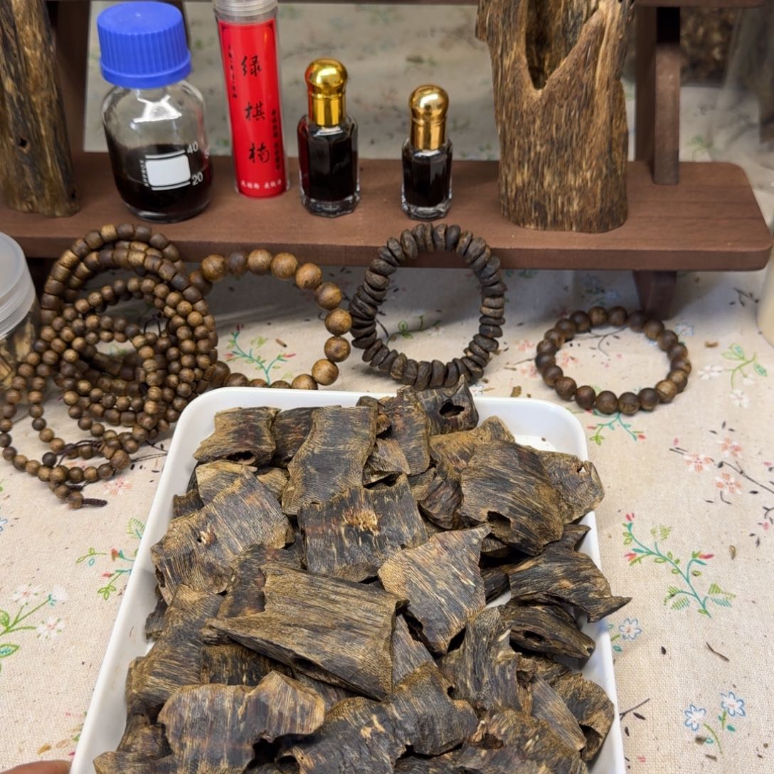 沉香碎屑沉香张勺子块料50