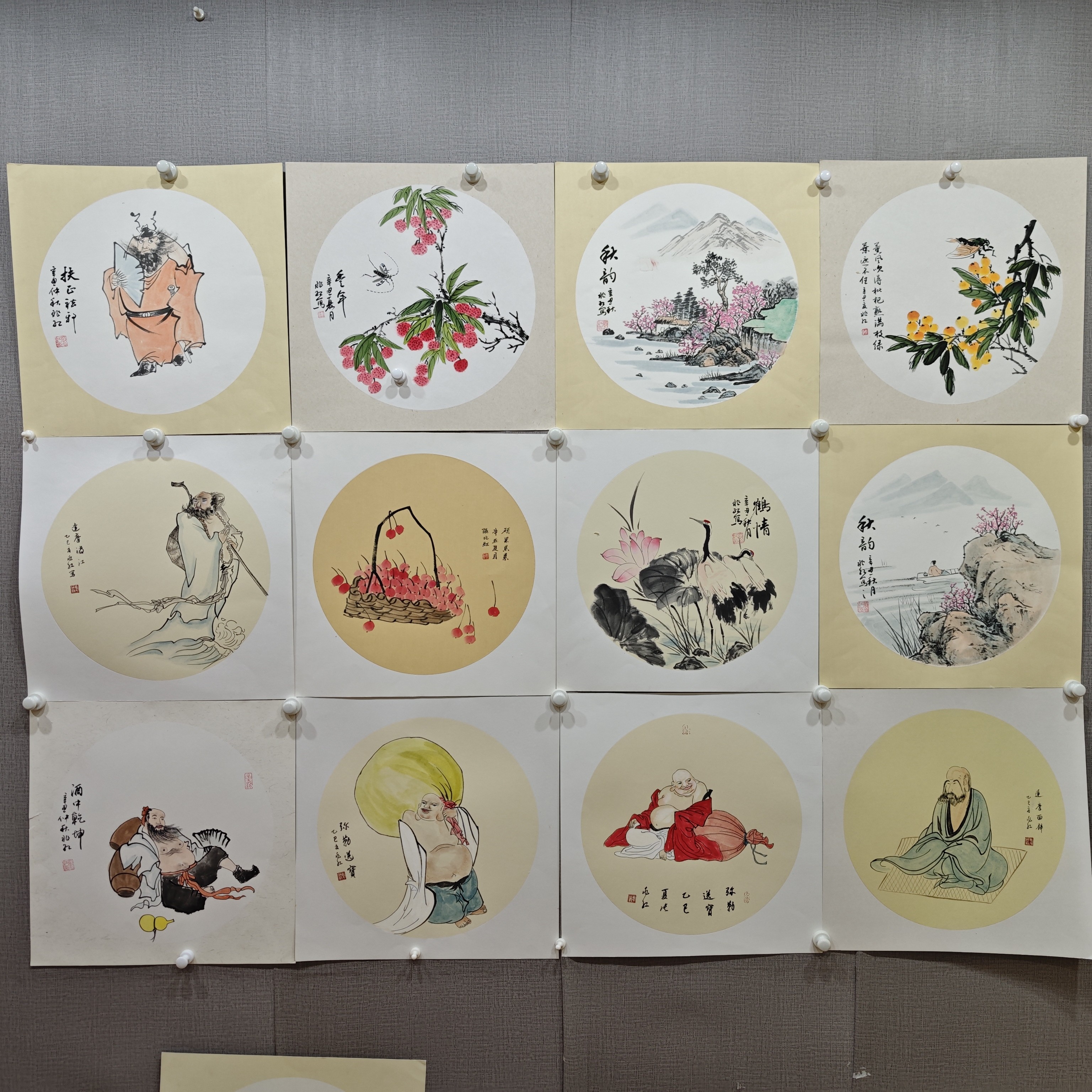 张兆红老师精品50×50硬卡绘画（若有特定请截屏发客服）