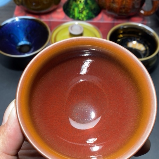 茶盏建盏主人杯茶壶盖碗品茗杯