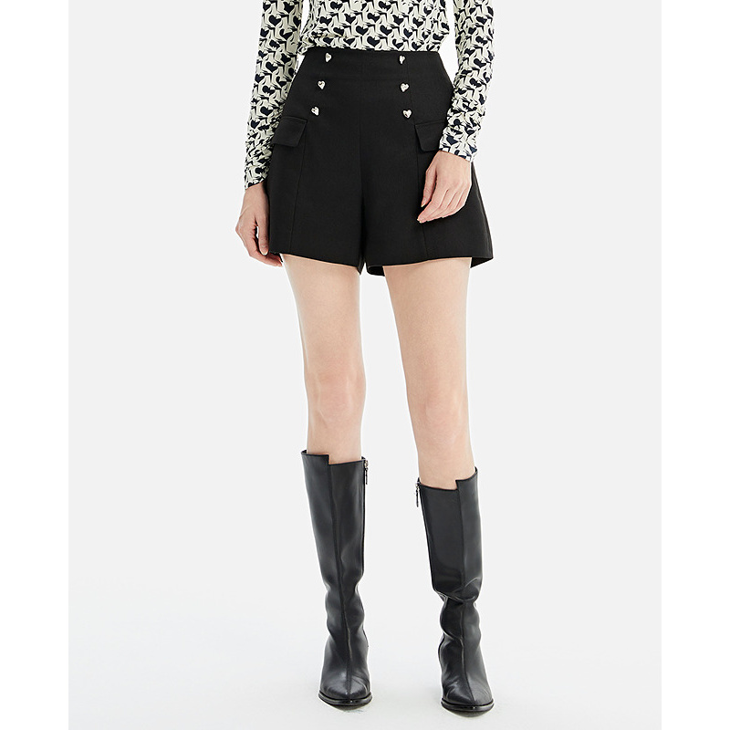 【尚雅】莱芙艾迪儿休闲裤短裤1V1K71108