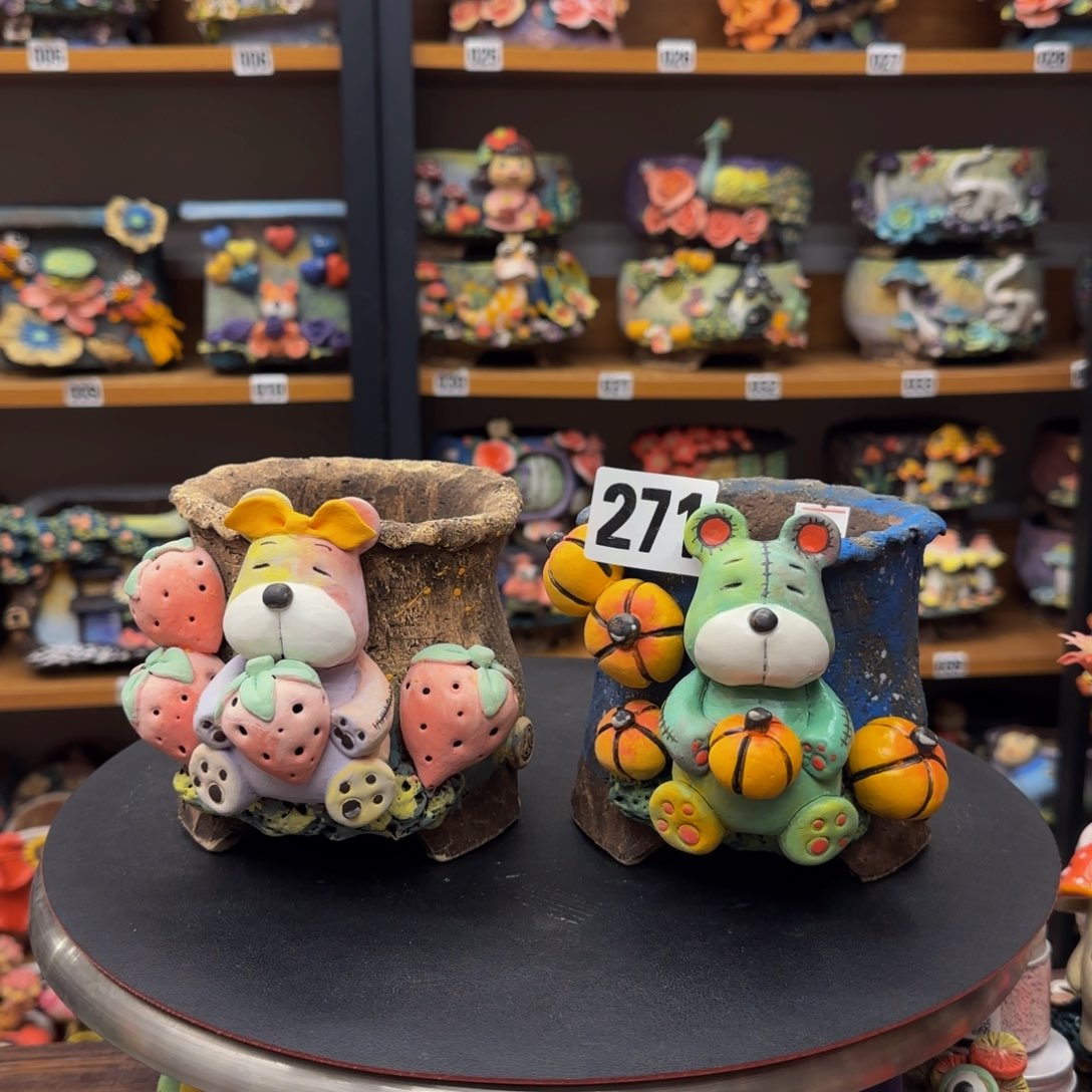 【闪购商品】粗陶手捏