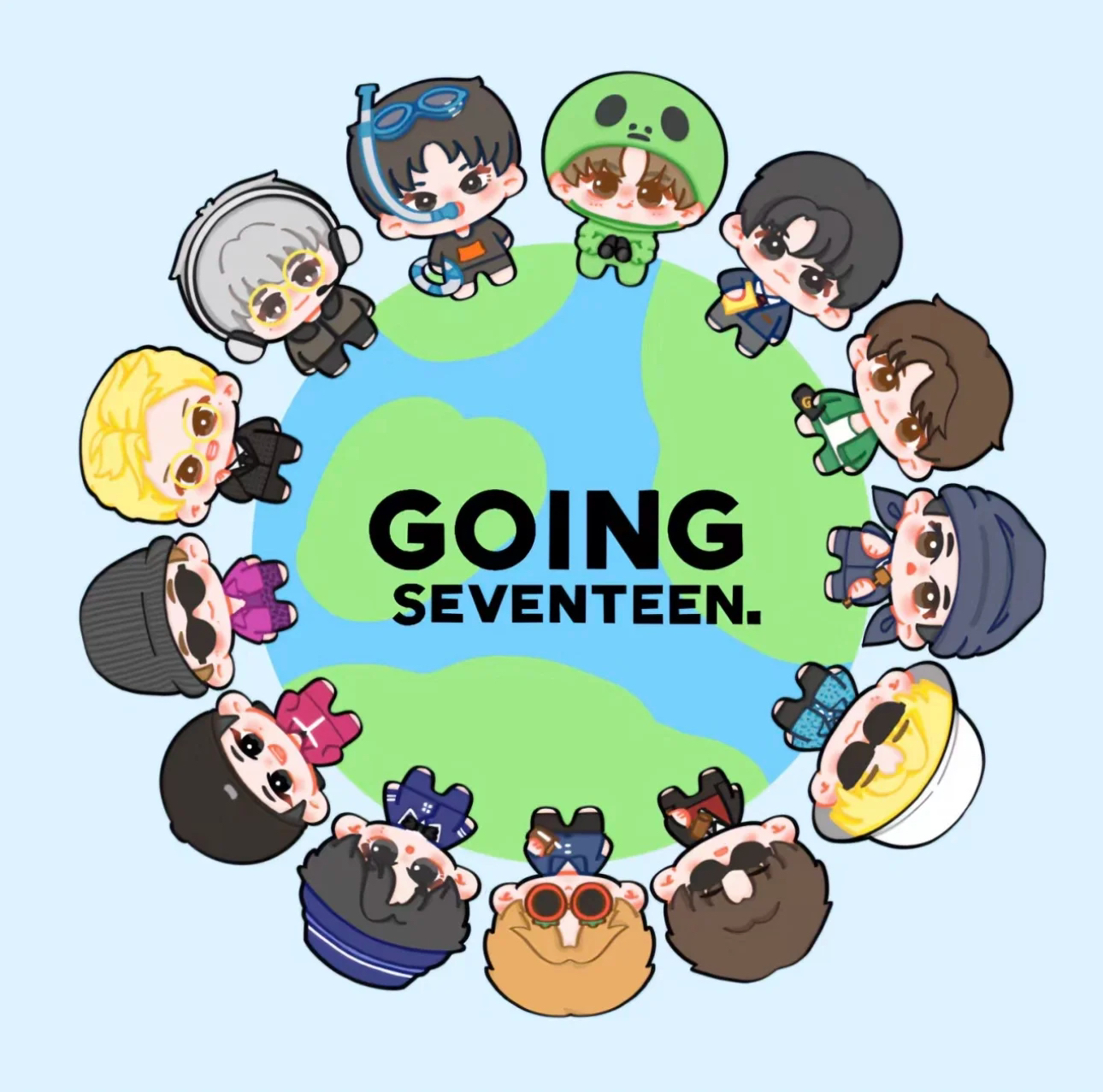 seventeen各时期混卡抽抽 