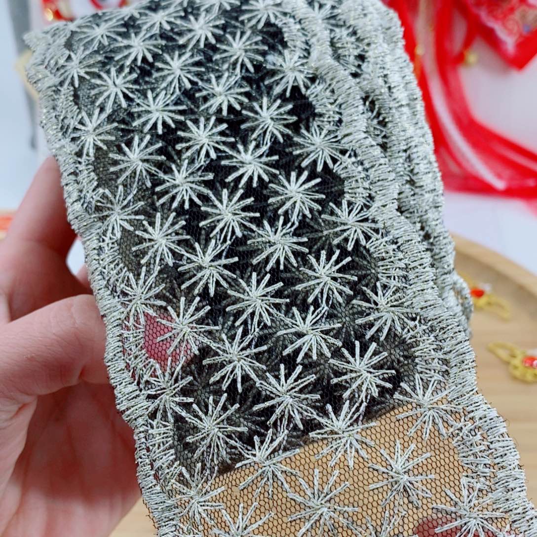 星空蕾丝黑色10码一份