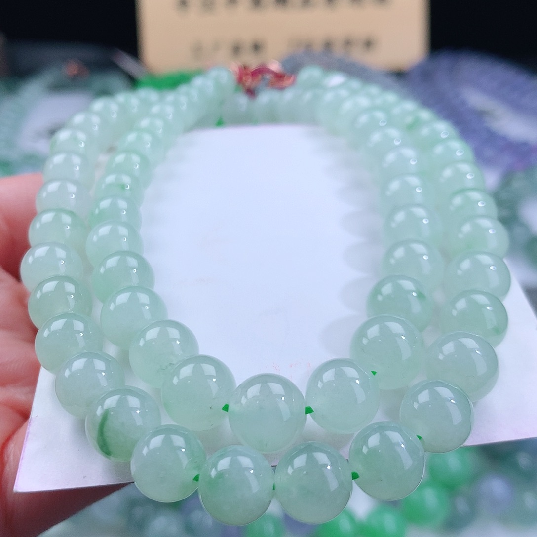 未镶嵌翡翠手链卡7.6-9mm