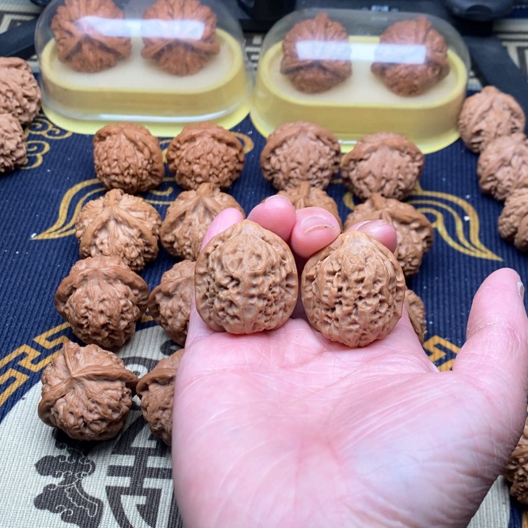 手串/手链橄榄核野生莲花31