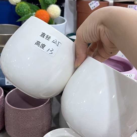 多肉绿植陶瓷花盆9.9包邮