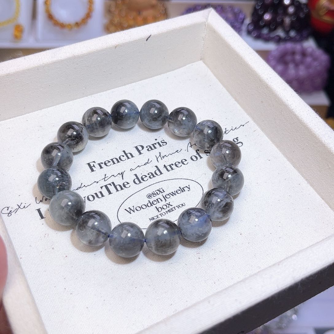 水晶手串未镶嵌?*娜天然水晶13.2mm