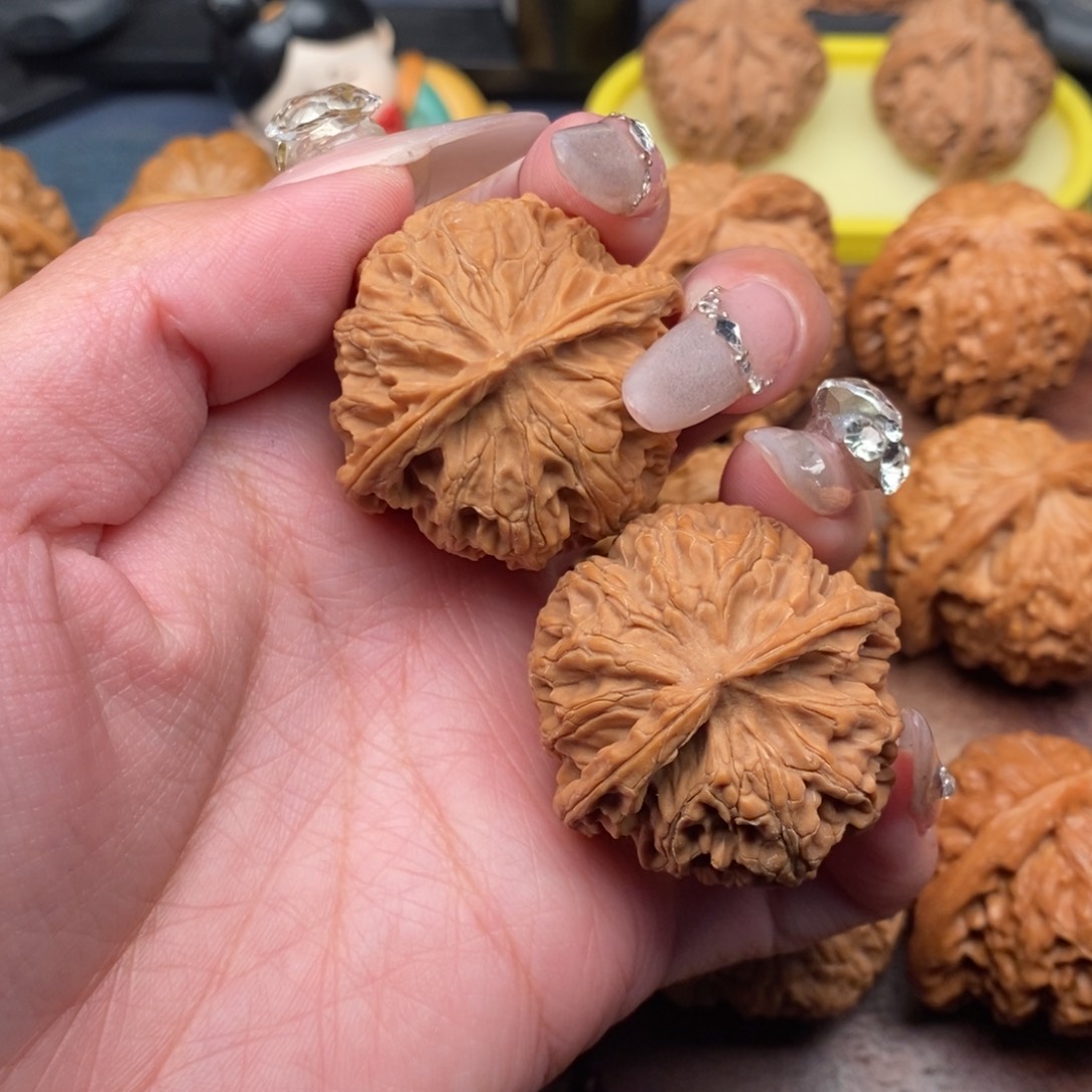 文玩核桃把件全品，肉球小苹果38