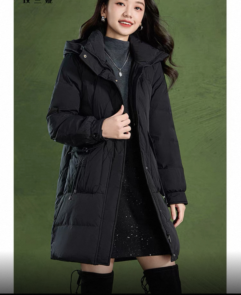 【娟娟甄选】新款鹅绒服韩版气质保暖气质冬款外套1141