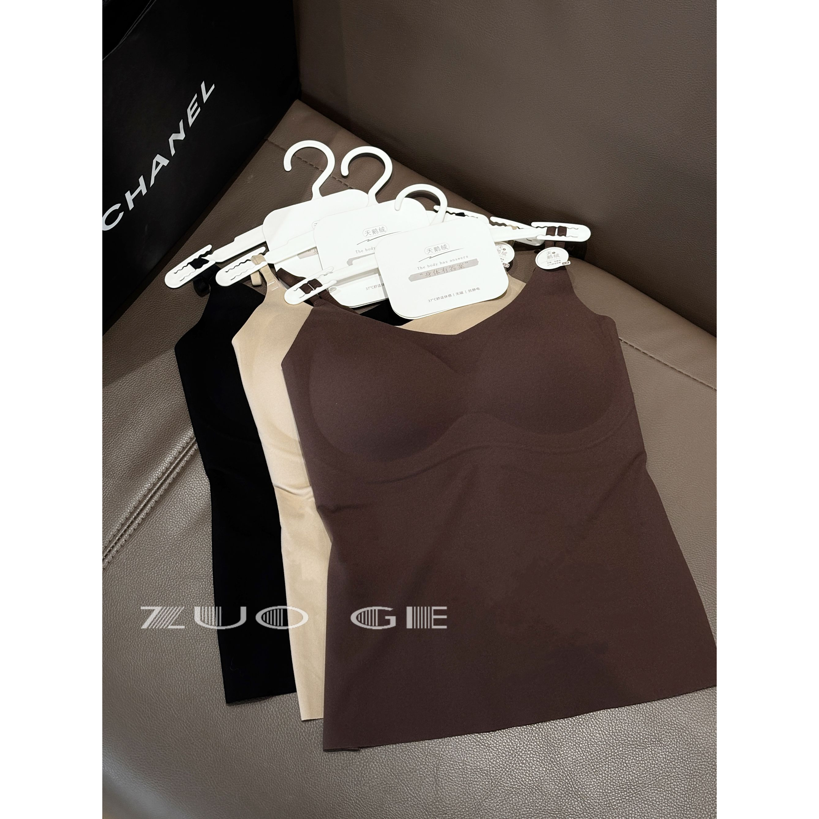 2025秋冬保暖吊带文胸美背6018