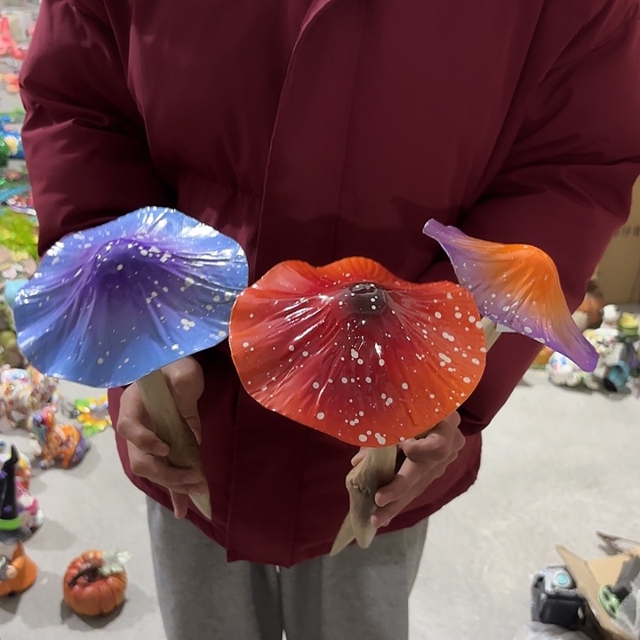 瓷片样品哟哟样品哟立体蘑菇花插