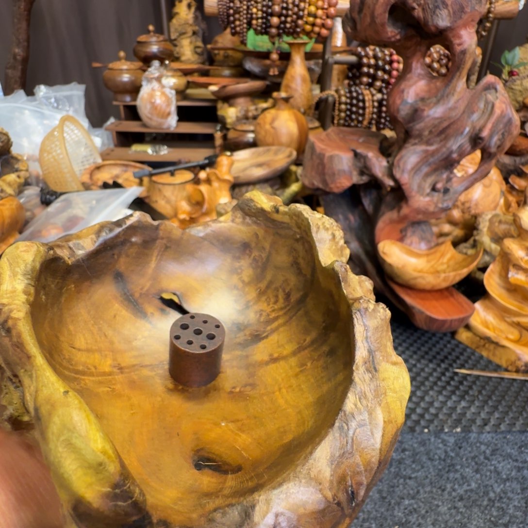 无***趣花梨木类贵黄鬼柳紫檀麻梨等硬木手作