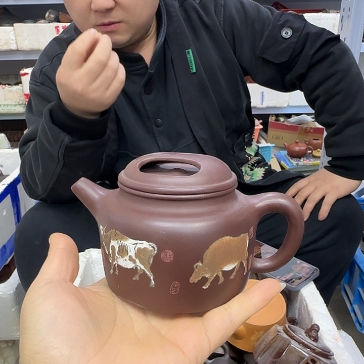 紫砂茶盘宜兴紫砂壶原矿紫砂壶