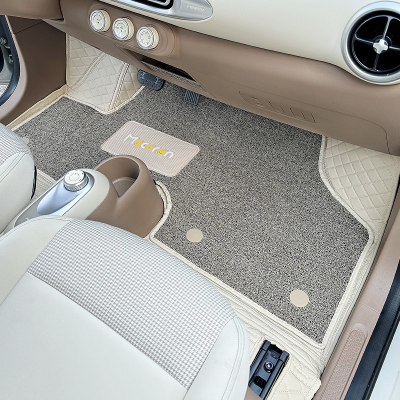 专用25款五菱宏光mini脚垫四代四门miniEV全包围地垫车内装饰布置