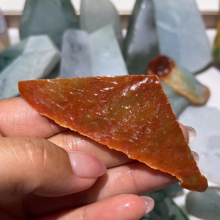 翡翠散珠翡翠边角料