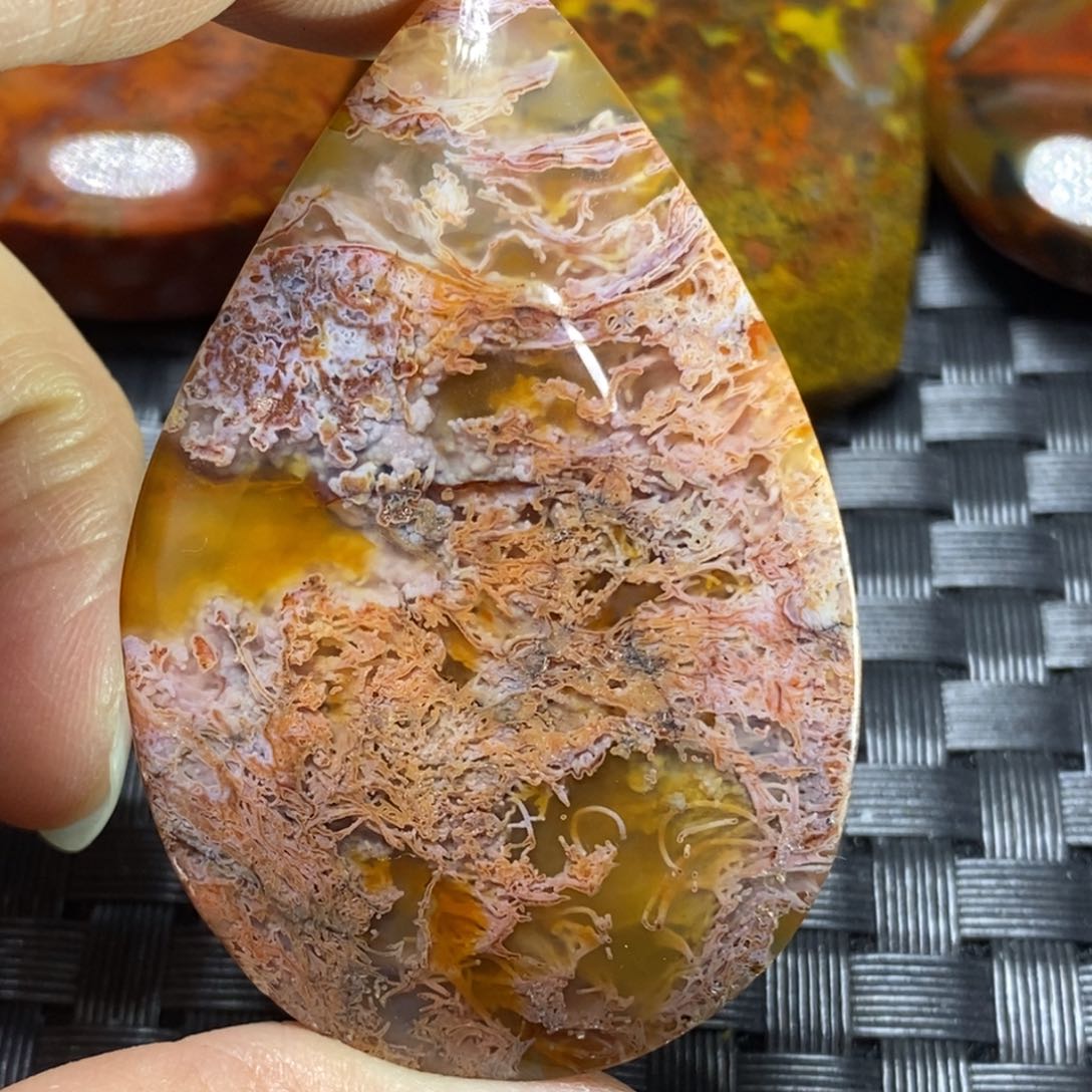 玛瑙/玉髓挂件未镶嵌