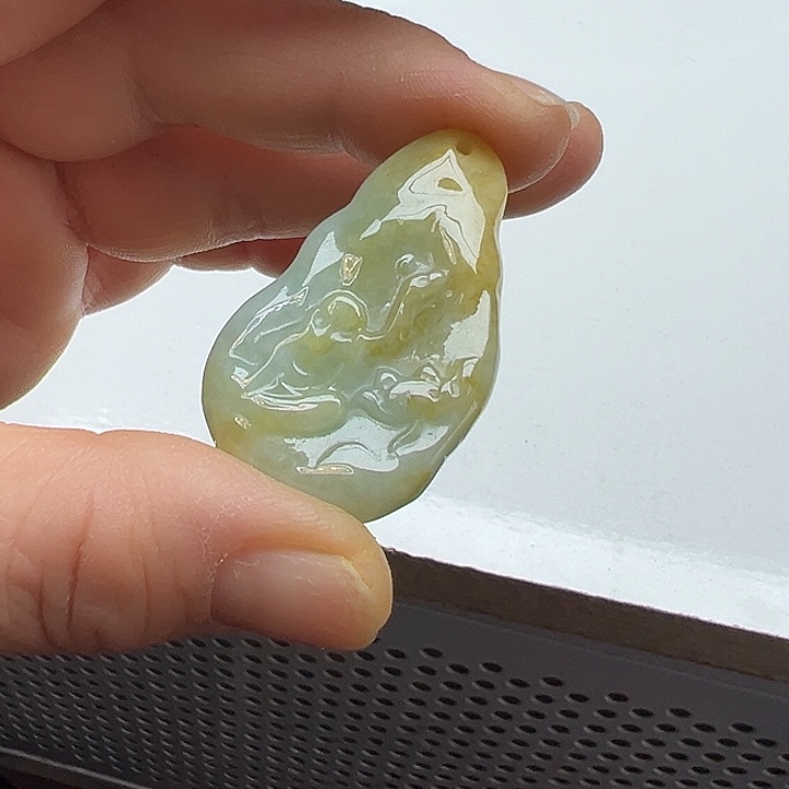 翡翠吊坠(不含链)未镶嵌