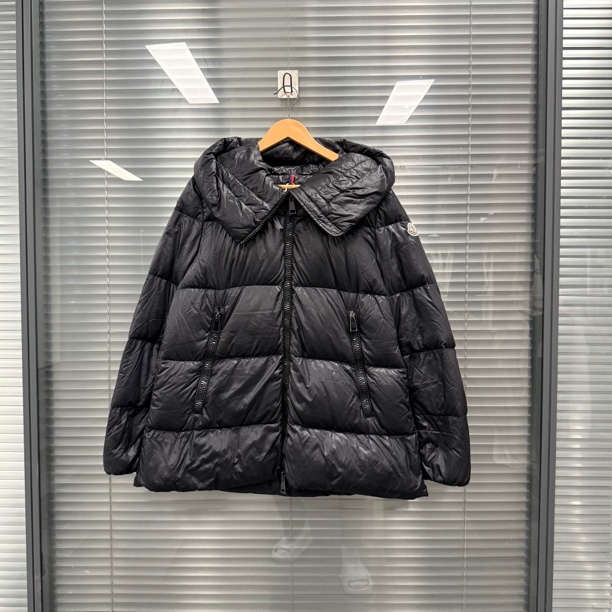 99新 MONCLER Seritte系列滑雪季黑色羽绒服 3码 #9606