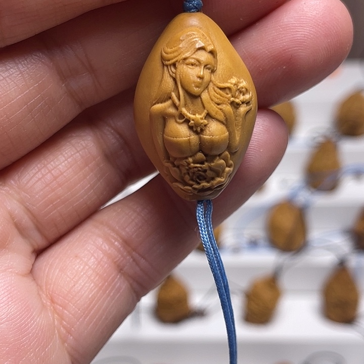 橄榄核吊坠橄榄核