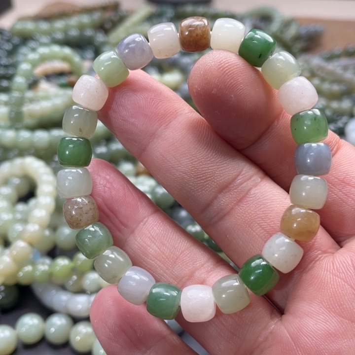 和田玉手链未镶嵌