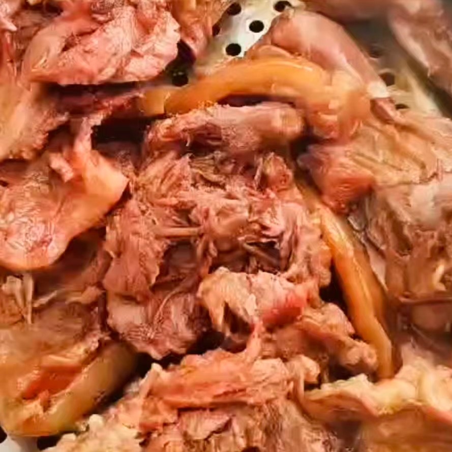 新鲜卤制1.8斤五香猪头肉整片发货肉软糯细腻真空包装开袋即食