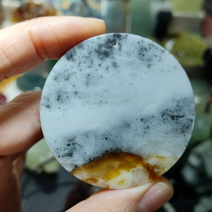 灵***通岫玉未镶嵌挂坠款式