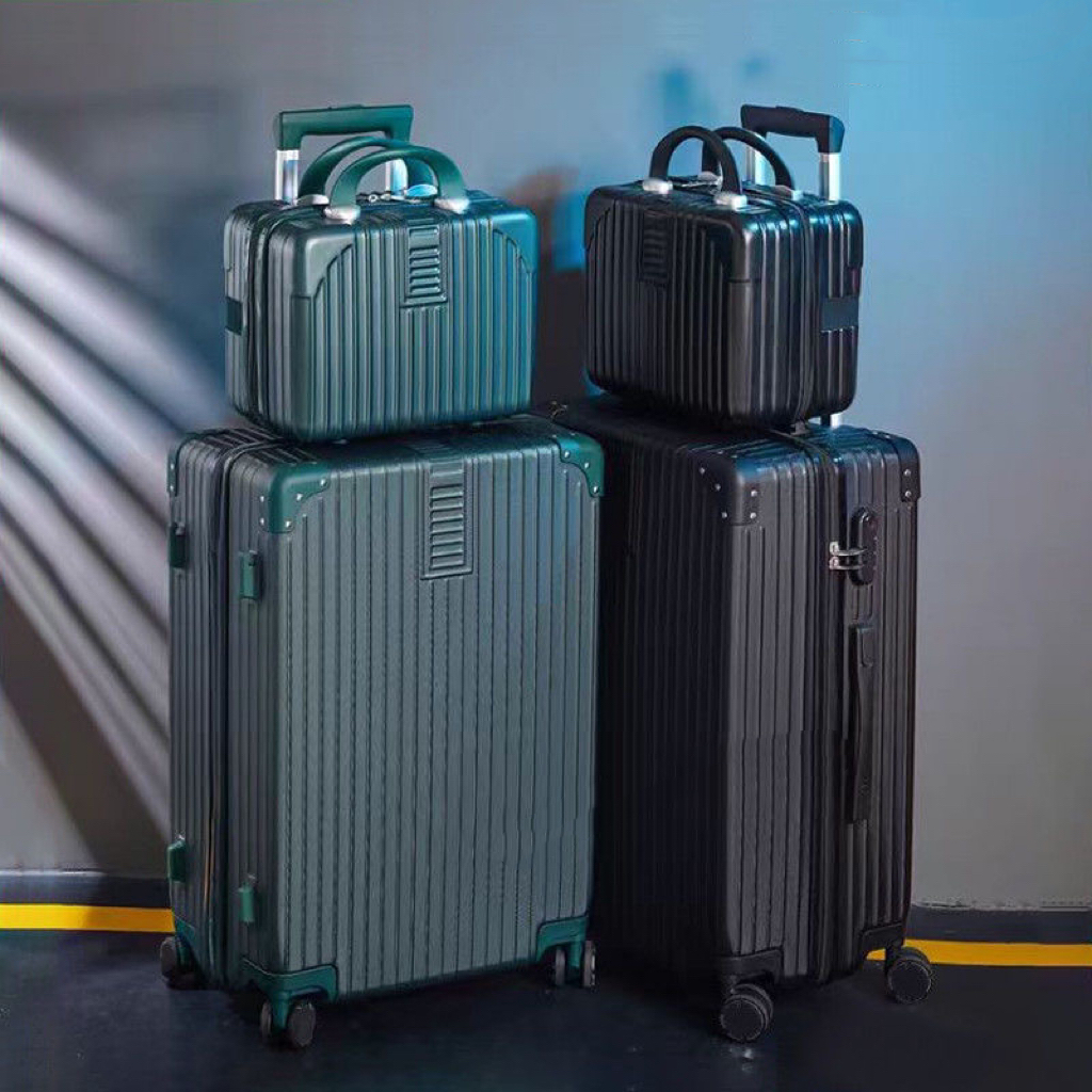 【多功能-工厂清仓】加厚行李箱学生密码箱万向轮旅行箱时尚拉杆箱