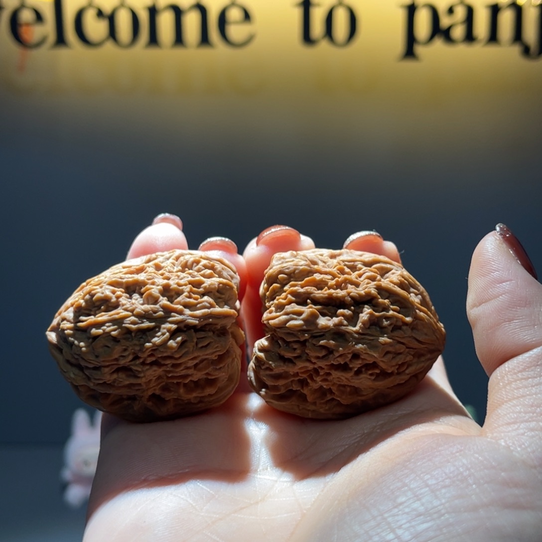 山***秀文玩核桃吊坠南将