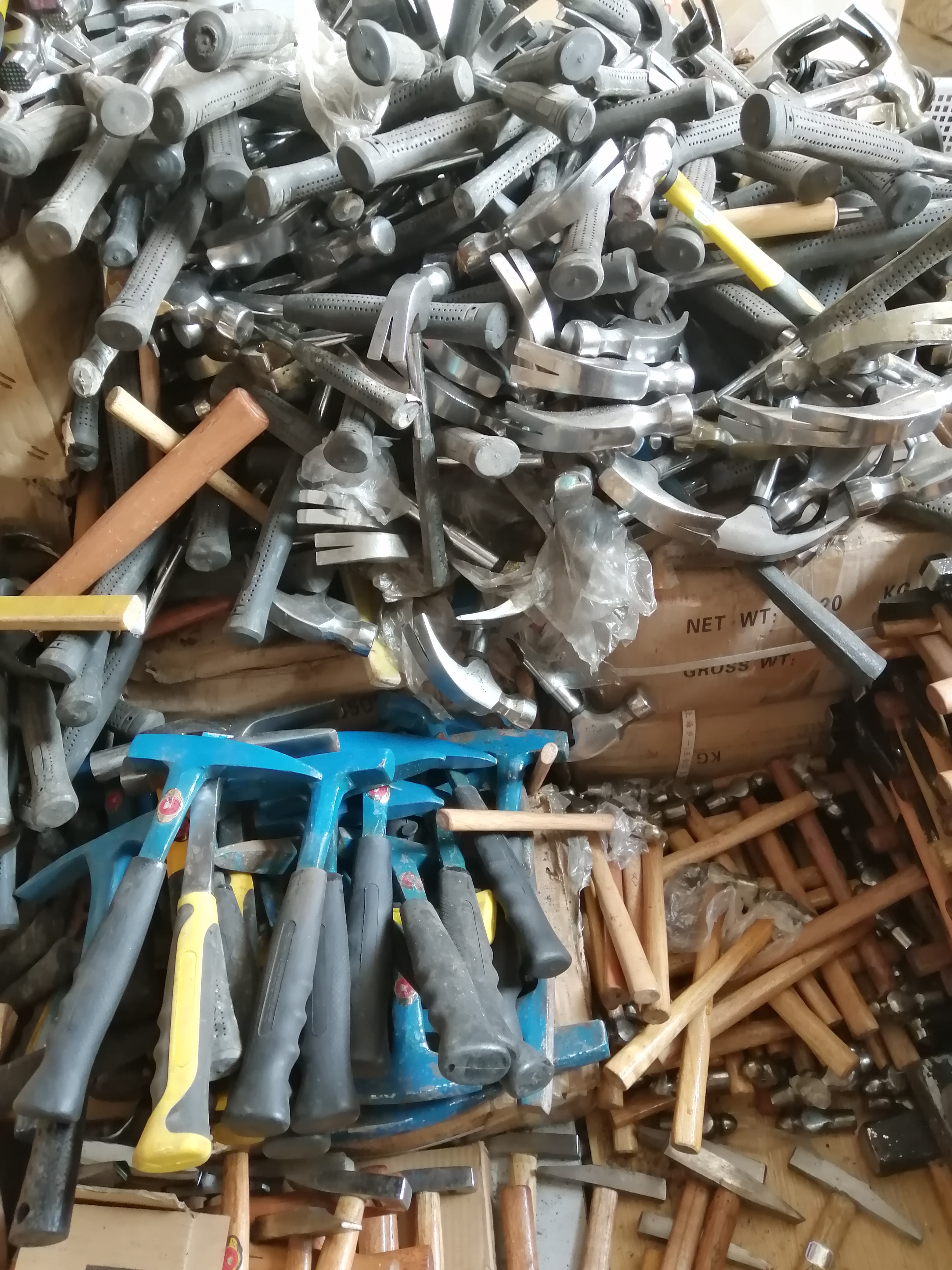 库存  12杂款各种锤子（木工锤钳工锤地质锤等以直播间展示为准