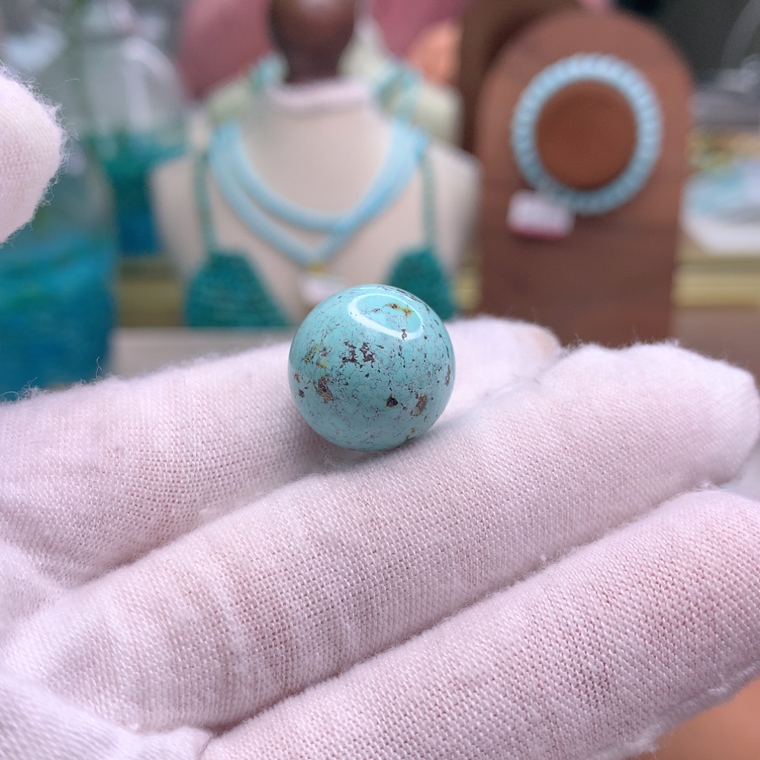 绿松石未镶嵌配饰