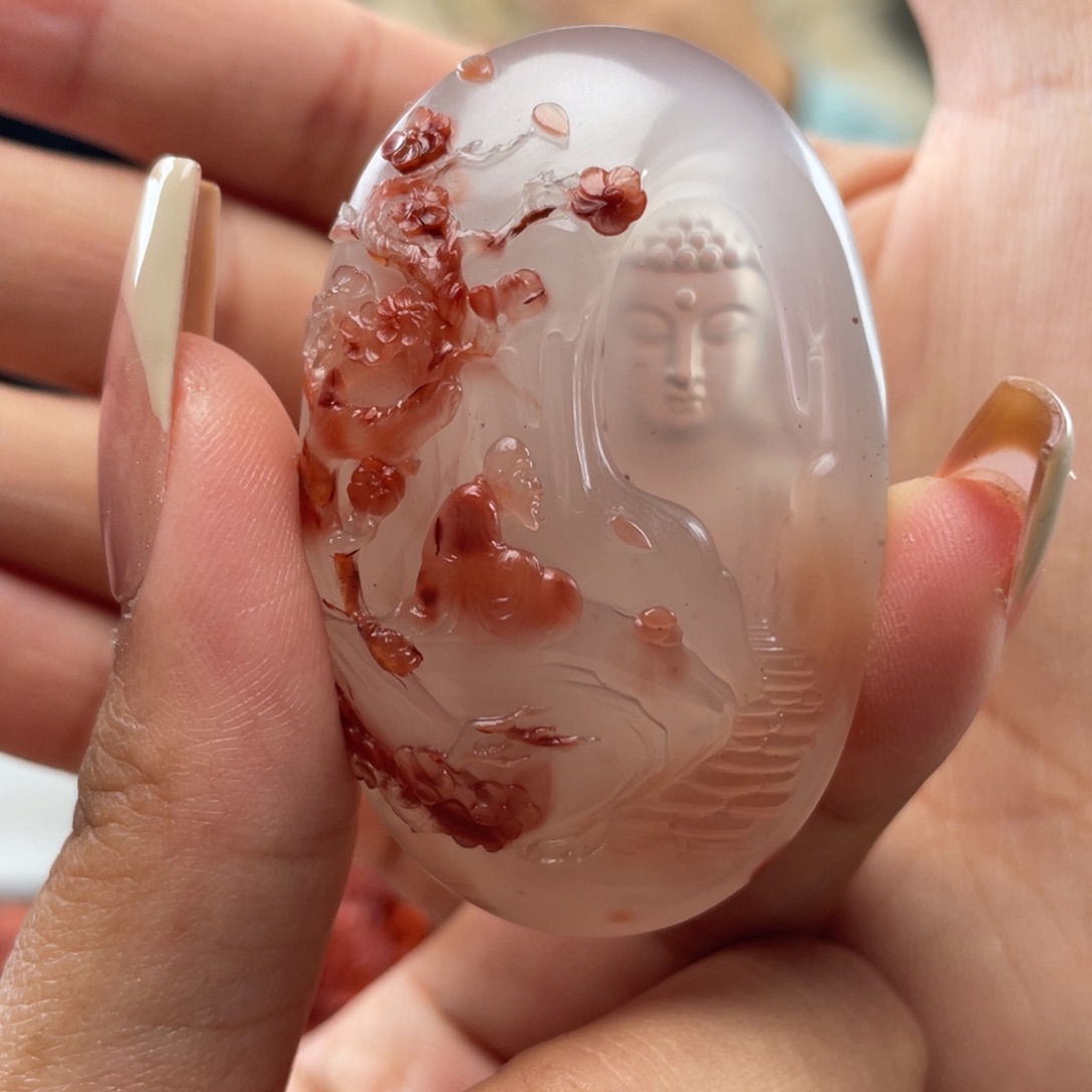 南红玛瑙南红玛瑙未镶嵌清**漫