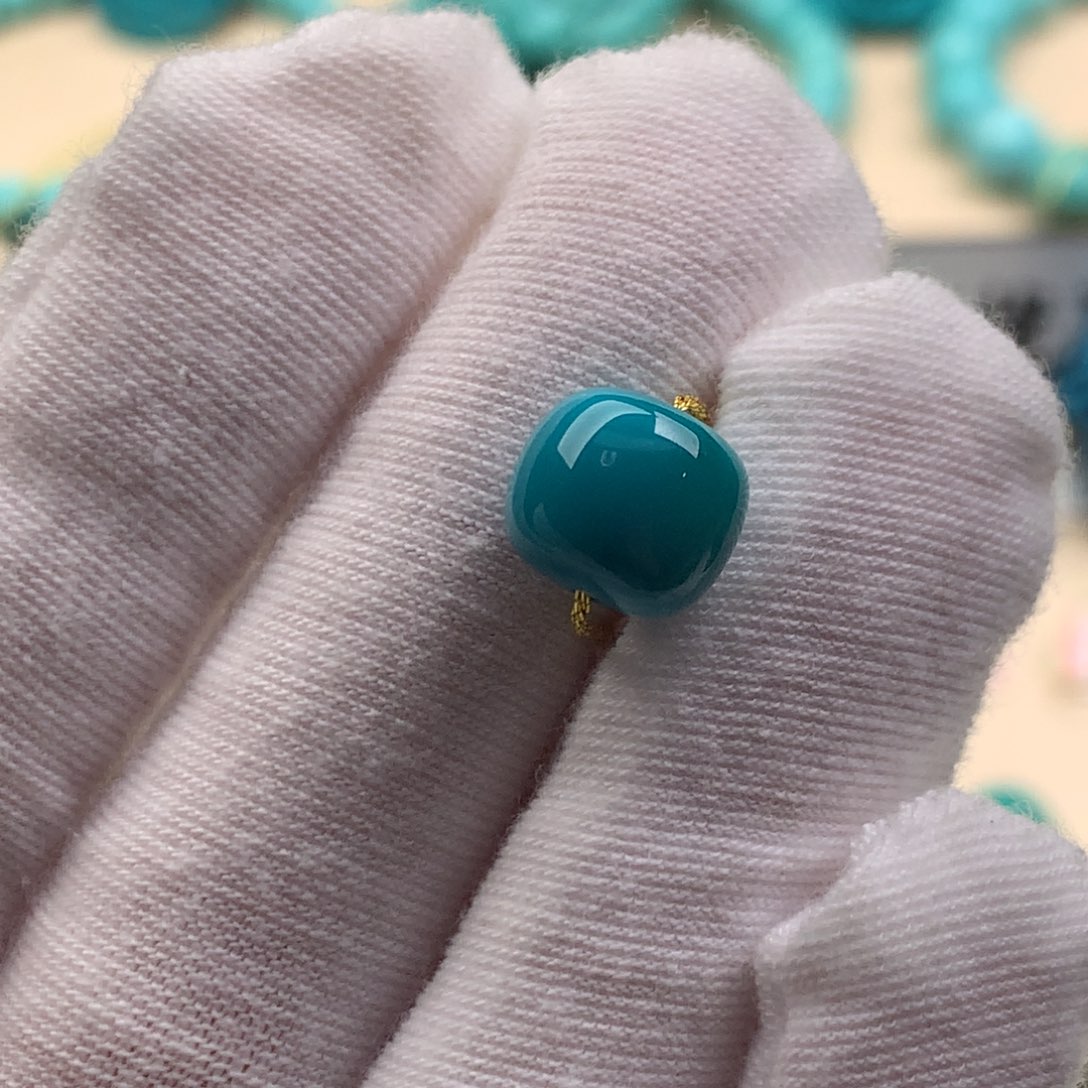 未镶嵌绿松石珠宝奇石9.7−8.5