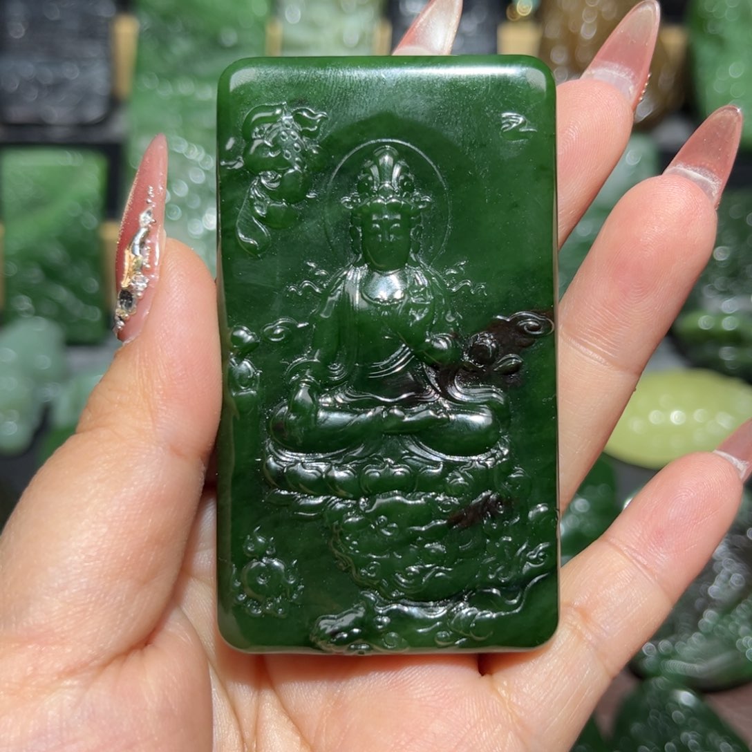 和田玉挂件未镶嵌