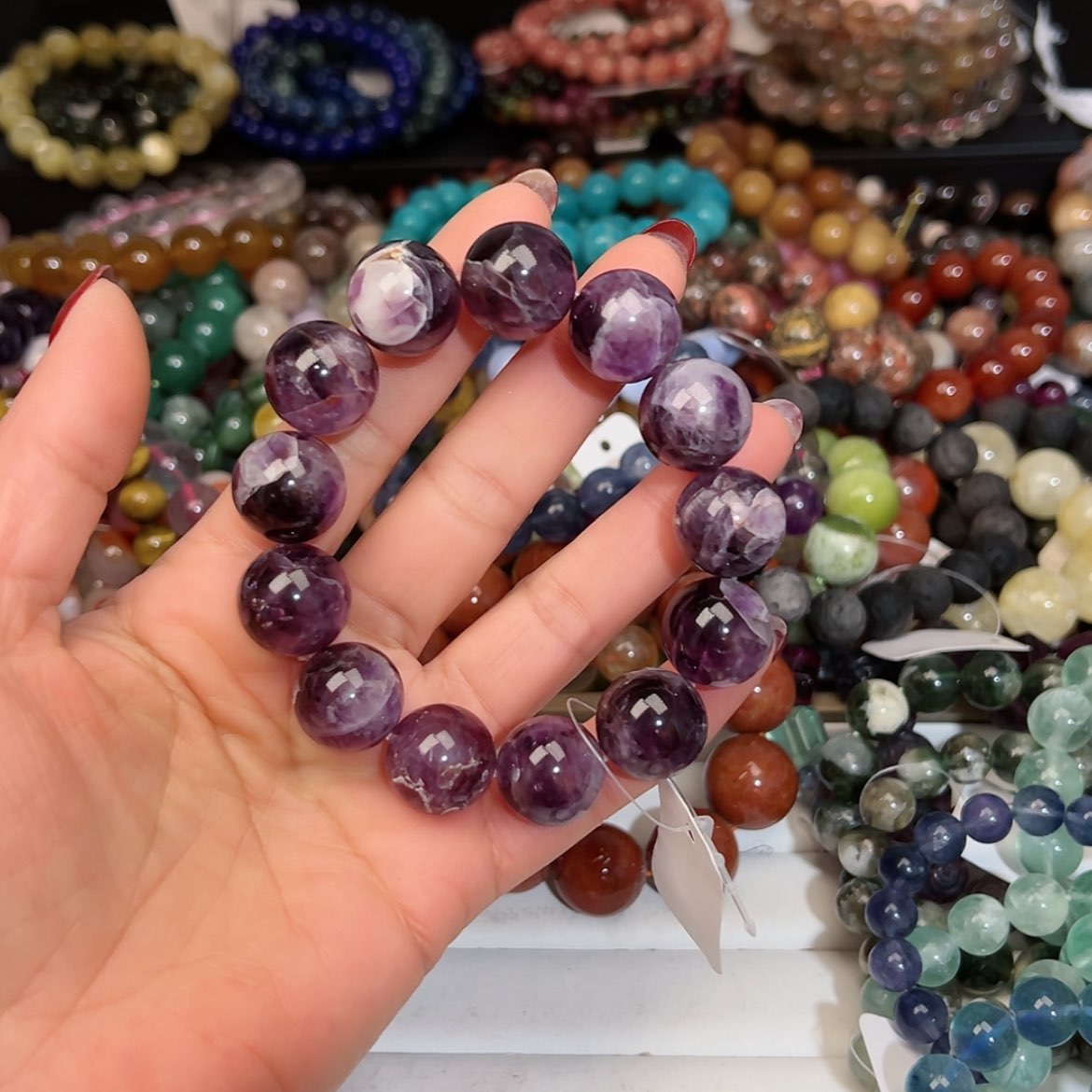 【闪购商品】烟晶手链银S925镶嵌D**_396