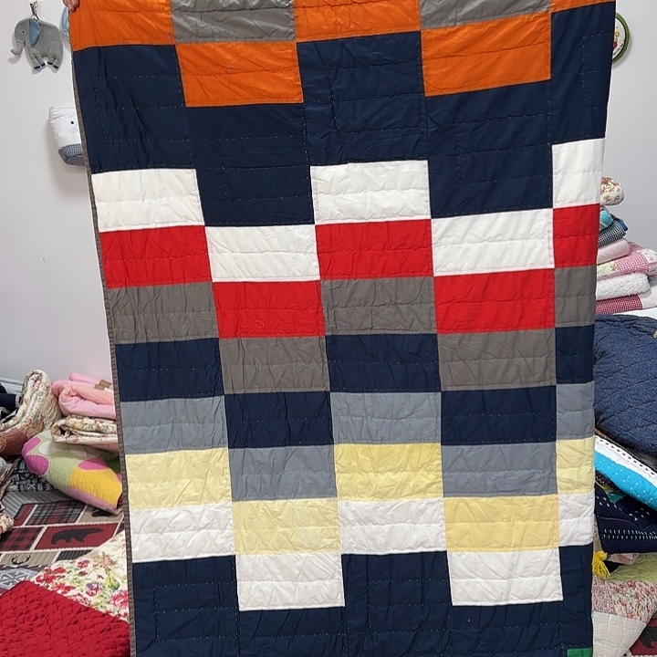 我***乐棉三件套全棉手工被