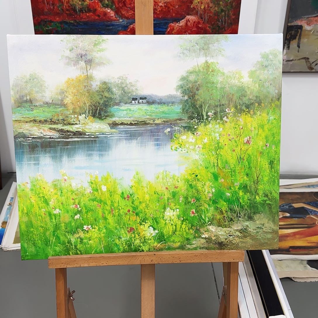 高端手绘艺术油画
