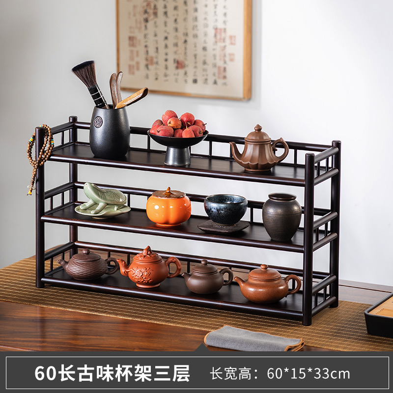 微瑕工厂尾货桌面博古架 介意勿拍NO退NO换 60三层