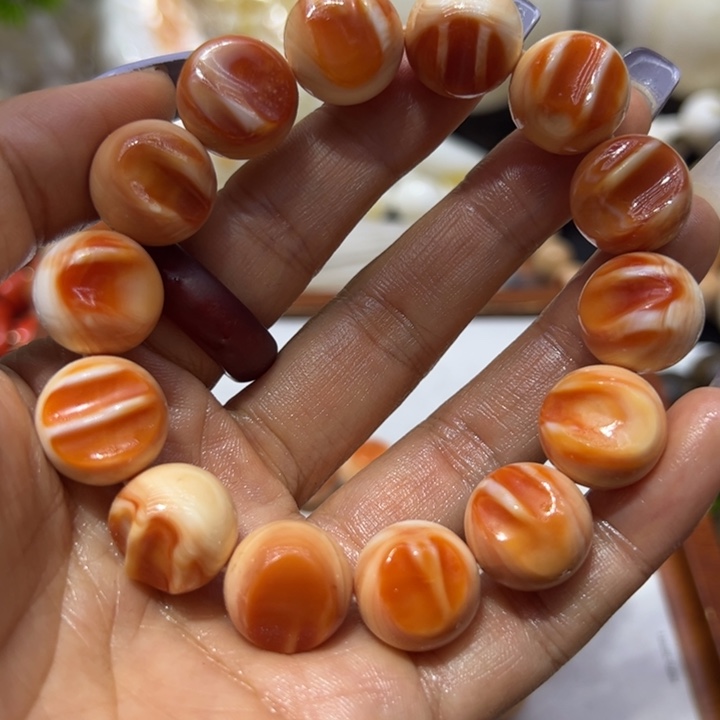 大果紫檀（缅甸花梨）1.6万宝手串