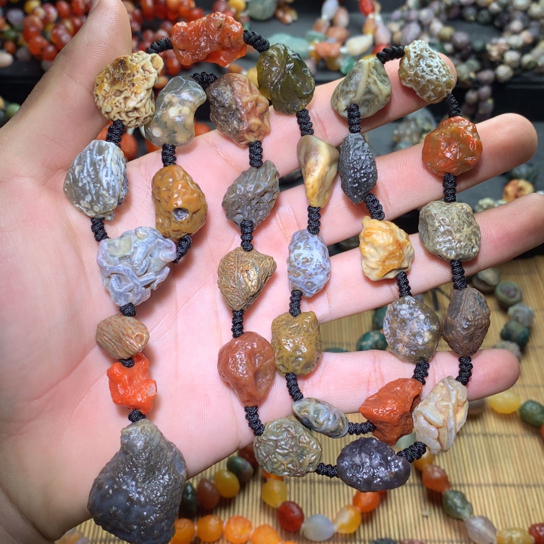 玛瑙/玉髓未镶嵌手链