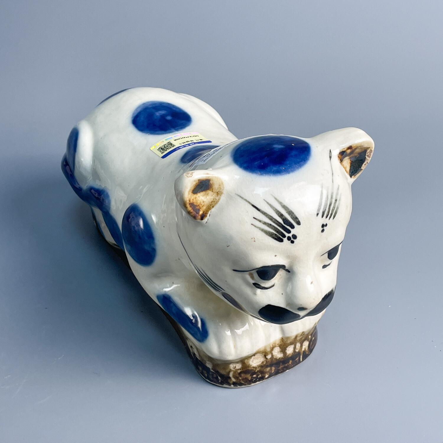 清代 猫型枕5-M25LP001268