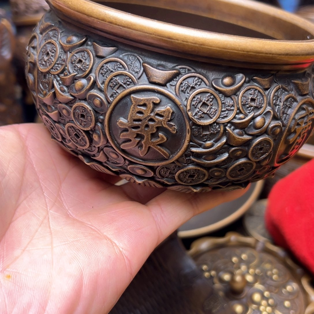 精美铜器点击下单