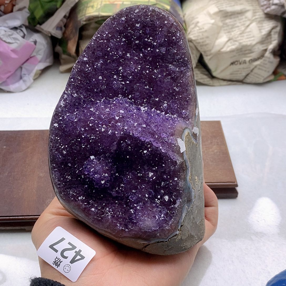 紫晶大型摆件（非配饰）未镶嵌