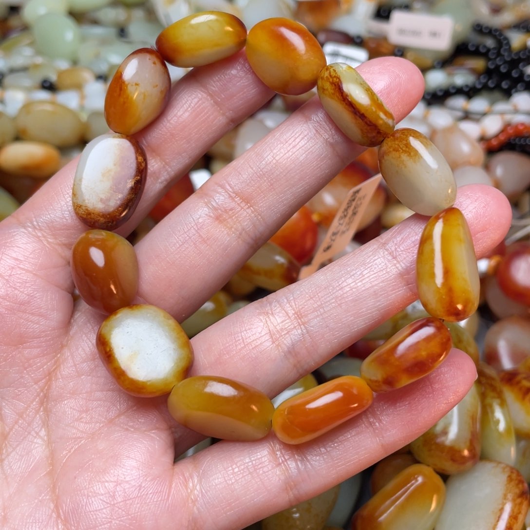 未镶嵌和田玉手链