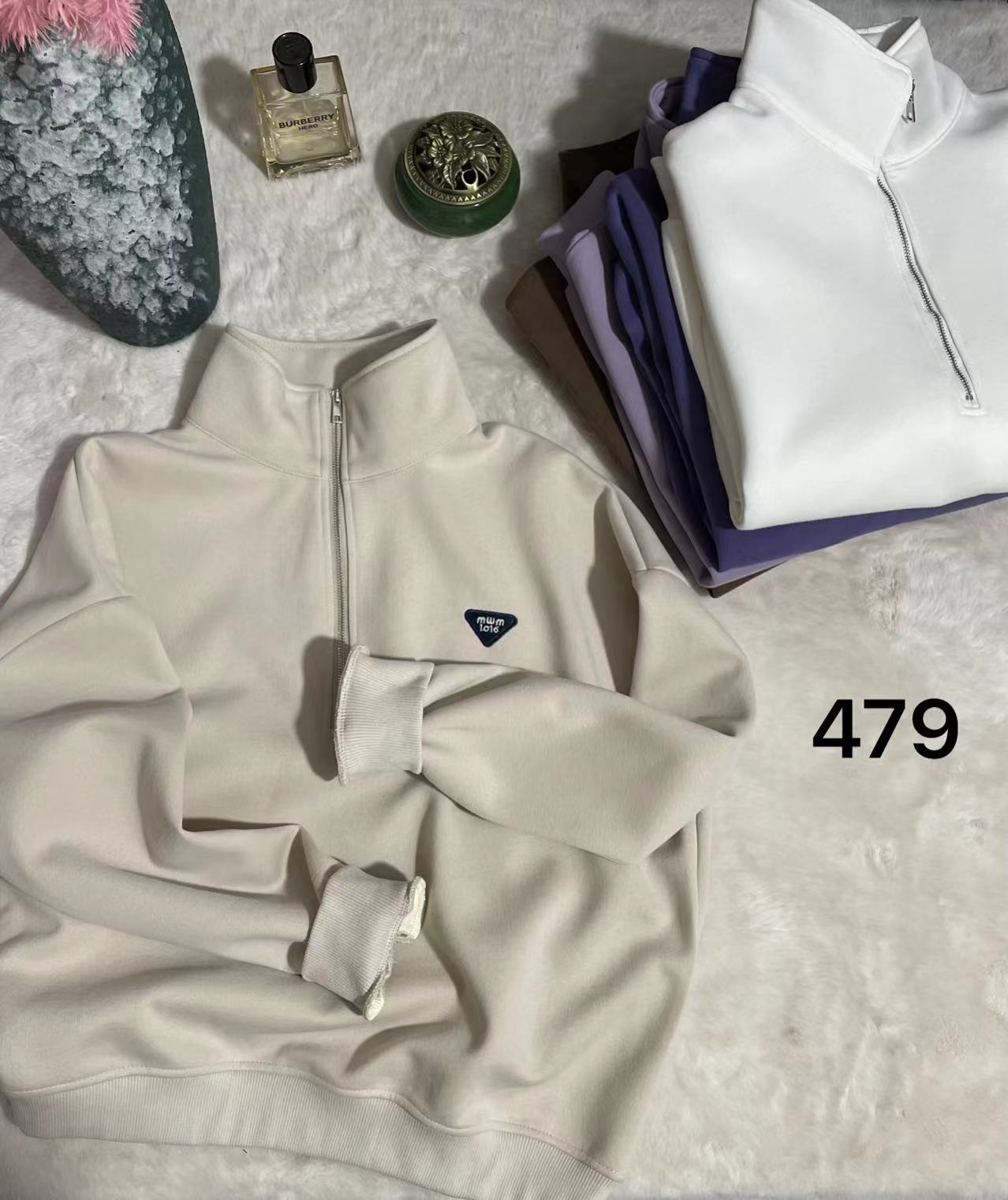 479春夏薄款修身型立领外套百搭短外套极简风梭织拉链时尚女款