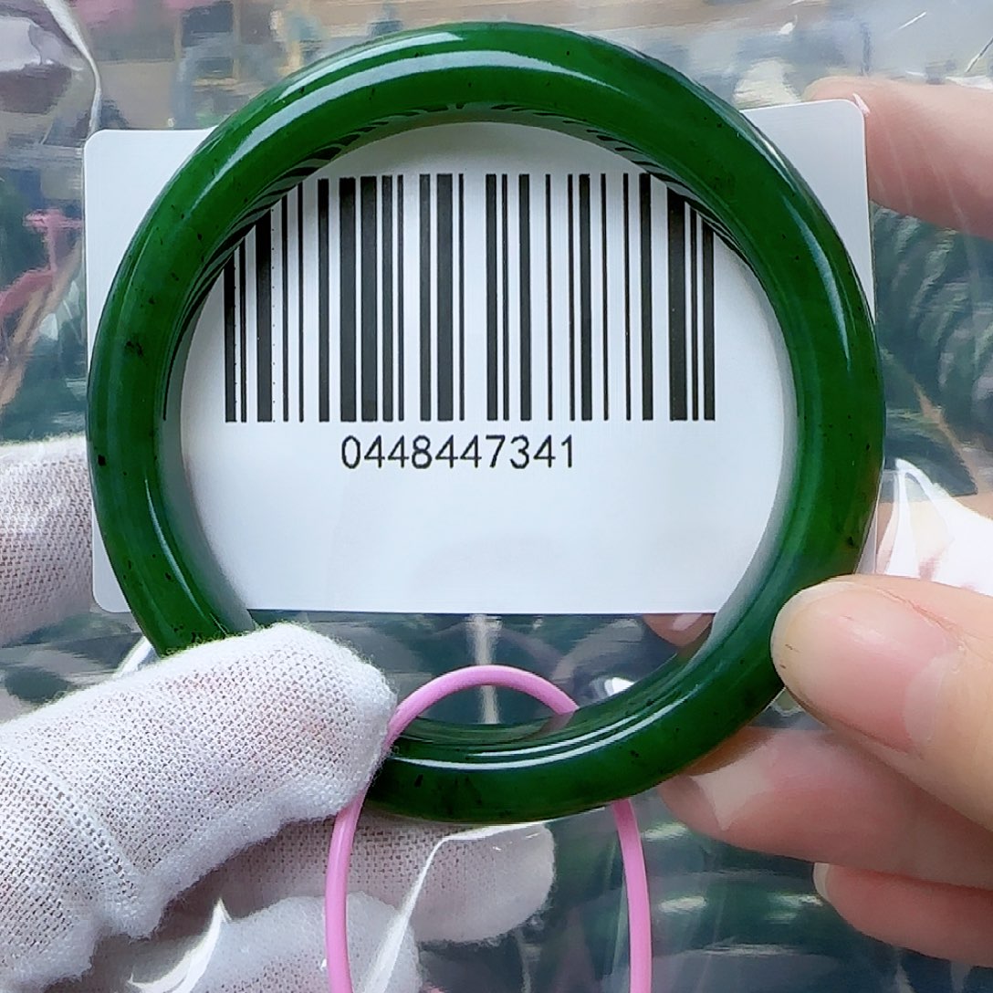 和田玉（碧玉）手镯未镶嵌5960