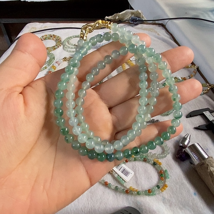 未镶嵌定制翡翠卡卡5.8