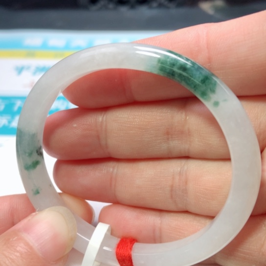 未镶嵌手镯（贵妃镯）翡翠1375号