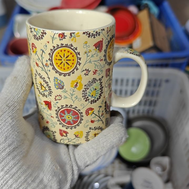 杯陶瓷杯碗盘微瑕疵介意慎拍